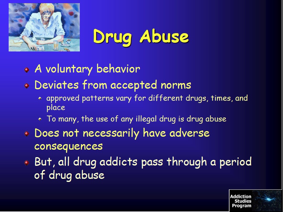 Substance abuse case study